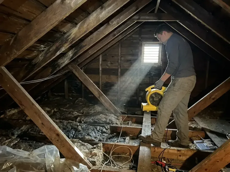 attic-water-damage-drying-proc-007 — frequently asked questions, Emergency Water Extraction & 24/7 Flood Response in Lynwood…